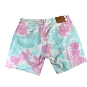 Levi’s 501 ‘93 Pride Faded Rainbow Tie Dye Denim Shorts
